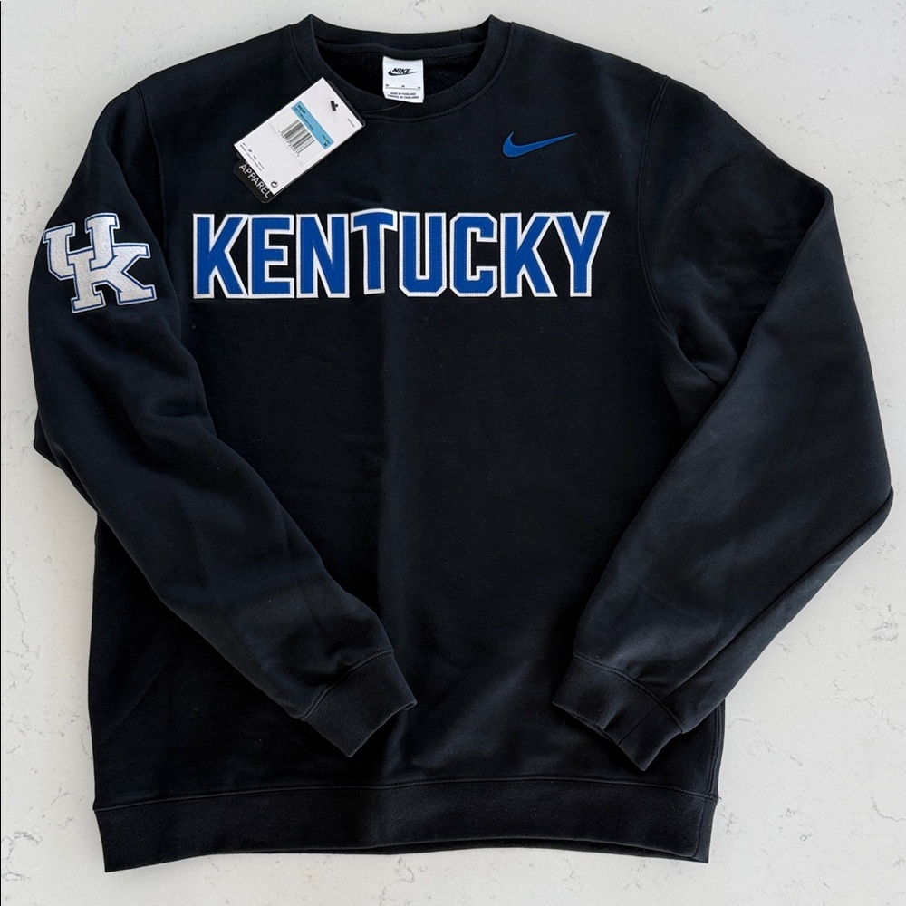 Nike Black Kentucky Crewneck Sweater